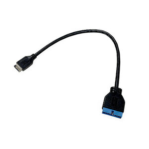 【C0124】USB 3.1 A-Key to USB 3.0 ピンヘッダ (19ピン)