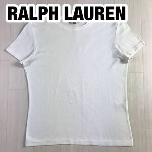 RALPH LAUREN ラルフローレン 半袖Tシャツ L ホワイト