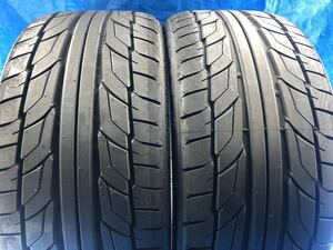 送料出品者負担 バリ溝中古2本セット 23年製 245/30R20 245/30-20 NITTO NT555 G2 クラウン レクサスGS BMW AUDI メルセデスベンツ 