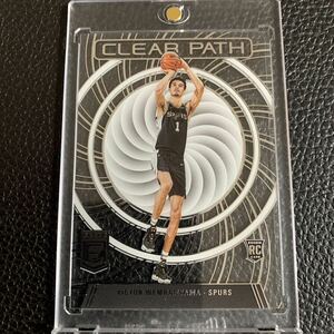 【レア】Victor Wembanyama RC 2023-24 Panini Donruss Elite Clear Path SP Acetate ビクター・ウェンバンヤマ ルーキー NBA