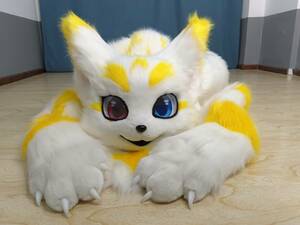 最新作　　ケモノ　 着ぐるみ　 fursuit フルスーツ　コスプレ　ファースーツ　kigurumi 　マスク　ぬいぐるみ　 コスチューム　　アトラク