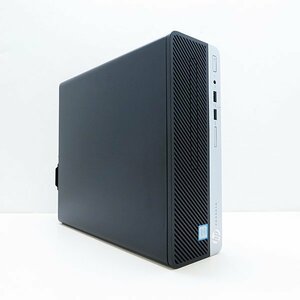 1円スタート〇HP ProDesk 400 G5 SFF【第8世代 Core i5 8500/8GB/SSD128GB+HDD500GB/Win10Pro-64bit/DP/Win11対応】