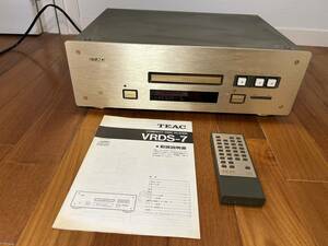 TEAC CDデッキ　VRDS-7 ジャンク