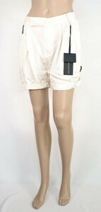 　＊90%OFF新品 トーマスワイルド THOMAS WYLDE ショート パンツ シルク価格102,300円(税込)サイズS(XL)(W76)アイボリーLPT1247