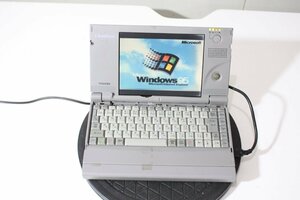 F5244【ジャンク】TOSHIBA 東芝 libretto50CT リブレット50 Win98 拡張ドック付属