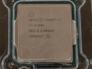 Intel Core i7-6700K 【CPU】　