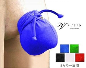 1円！メンズ セクシー 下着 カバー ランジェリー 玉袋 Ｇストリング 竿入れ パンティー 下着 アンダーウエア C0028 白