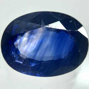 2.2ctUP!!［天然サファイア2.260ct］A 約9.0×6.7mm ルース 裸石 sapphire コランダム corundum 宝石 ジュエリー BJ1/BJ1 テEA5