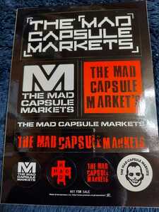 新品 THE MAD CAPSULE MARKETS ステッカー　シート マッドカプセルマーケッツ マッドカプセル