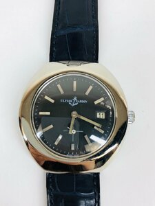 ユリスナルダン　メンズ　腕時計　手巻き　スモールセコンド　ブラック　ULYSSE NARDIN S18142