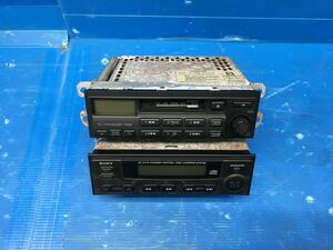 日産 GZ32 フェアレディZ 純正 オーディオ テープデッキ CDチェンジャーコントロール オーディオステー セット NISSAN JDM Z32 VG30