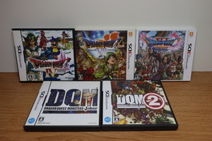 任天堂DSソフト ドラゴンクエスト 5本セット 動作品 Ⅳ Ⅶ ジョーカー ジョーカー2 ドラクエ 3DS 人気 Nintendo ニンテンドー まとめて