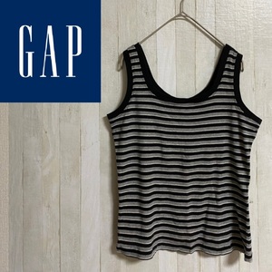 GAP★ギャップ★レディース ボーダー コットン タンクトップ★サイズS　5-84　