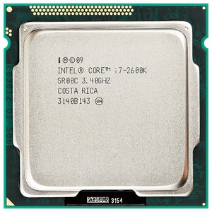 Intel Core i7-2600K SR00C 4C 3.4GHz 8 MB 95W LGA1155 CM8062300833908