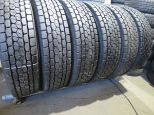 225/90R17.5 127/125L ◆ブリヂストン M800◆ 6本 J1032 ミックス