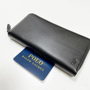 新品 ラルフローレン 長財布 ラウンドファスナー A