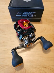 DAIWA　HRF SONIC SPPED9.1L-TW レフトハンドル中古品　オーバーホール済み　ダイワ　ソニックスピード　