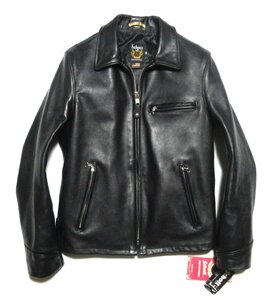 未使用に近い 上野商会 別注 Schott TRUCK JACKET 103US/7209N ショット トラッカージャケット/ライダース /38/ブラック/USA/アメリカ/米