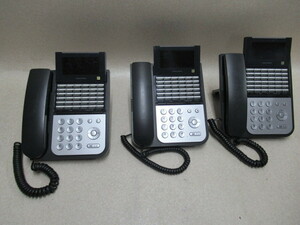 Ω PA 198s 保証有 ナカヨ iF 36ボタン電話機 NYC-36iF-SDB 14年製 3台・祝10000！取引突破！