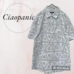 【Ciaopanic】チャオパニック♡オーバーサイズ♡シャツ♡ダイヤ【M】白