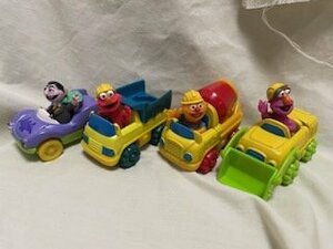 ◎ TYCO MATCHBOX SESAMESTREET セサミストリート 4台セット 現状品