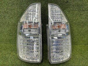 純正オプション トヨタ ノア 前期 ZRR70W ZRR75W 左右 クリアレンズ LEDテールランプ テールライト 中古品 ICHIKOH イチコー 28-198