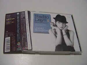 帯付CD「Radio Days 中島ちあき」美品