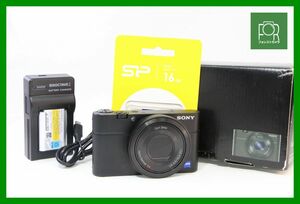 到着後即使える■良品■SONY DSC-RX100 6134225■バッテリー・チャージャー・16GB SDカード・箱付き■YYY518