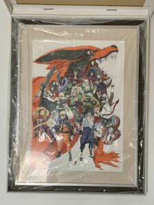 高級複製原画 NARUTO展 キービジュアル 忍ver. ／ ナルト展