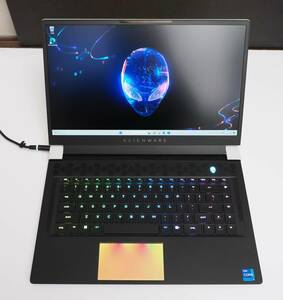 ★超美品★【即配送可能】Dell Alienware X15 R1 プラチナ / Windows 11 Pro, Core i7-11800H, 32GB RAM, RTX 3080, 1.5TB デュアルSSD