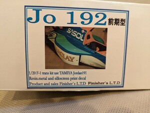 【ジョーダン192 】 フィニッシャーズ製1/20 レジンキット