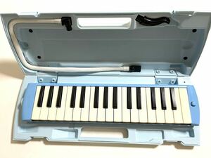 YAMAHA ヤマハ ピアニカ P-32E 鍵盤ハーモニカ 32鍵盤 ブルー 中古 楽器