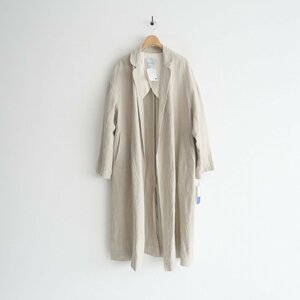 2023SS / 未使用 / HELIOPOLE エリオポール / NEW DUNGAREES LINEN OVER COAT コート / 13003099021HN / 2404-0106