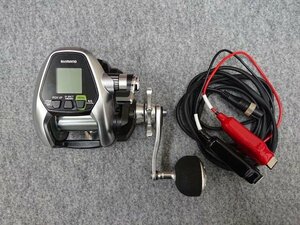 @【中古】 SHIMANO シマノ 15 Force Master フォースマスター 3000 電動リール 右ハンドル ケーブル付