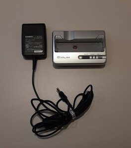 カシオ USB Cradle CA-24 / CASIO ACアダプター AD-C51J セット まとめ売り デジカメ 充電器 カメラ クレードル AC アダプター アダプタ