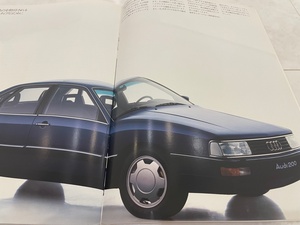 ☆ 1985 アウディ　カタログ　200 turbo Audi ヤナセ 20ページ☆p
