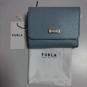 ★新品未使用★ フルラ FURLA レザー 三つ折り財布 小銭入れ 札入れ ウォレット 春財布にオススメ！