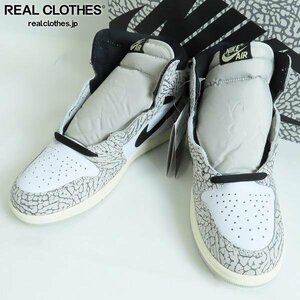 【未使用】NIKE/ナイキ AIR JORDAN 1 HIGH OG WHITE CEMENT/エア ジョーダン 1 ハイ OG ホワイト セメント DZ5485-052/27.0 /080