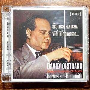 【ANALOGUE PRODUCTIONS・SACD】オイストラフ/ ブルッフ：スコットランド幻想曲 OISTRAKH/ BRUCH SCOTTISH FANTASIA HINDEMITH CAPC 6035SA