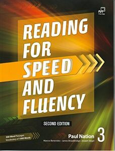 [A11476318]READING FOR SPEED AND FLUENCY 3: Student Book 2nd edition [Perfe