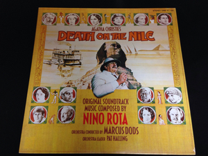 DEATH ON THE NILE ナイル殺人事件 サントラ LP レコード 貴重なサンプル盤