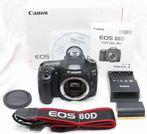 【良品・付属品完備】Canon キヤノン EOS 80D