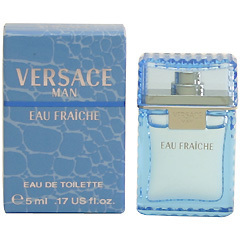 ヴェルサーチェ マン オーフレッシュ ミニ香水 EDT・BT 5ml 香水 フレグランス VERSACE MAN EAU FRAICHE 新品 未使用