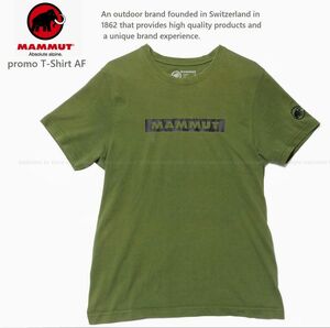 ■ MAMMUT (マムート) Promo T-Shirts AF　プロモTシャツ ■