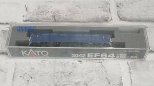鉄道模型 Nゲージ KATO 関水金属 3042 EF64 0番台 後期形一般色 中古品 動作未確認 60サイズ発送