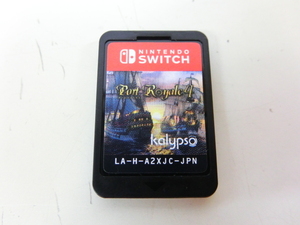 4397PNZ◎Nintendo ニンテンドー Switch スイッチ ソフト ポートロイヤル4 ソフトのみ◎中古【送料無料】