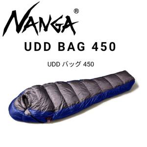 新品■NANGA UDD BAG 450DX レギュラー CHA チャコール 寝袋 N1U4CH14 ナンガ ダウン スリーピングバッグ mont-bell ISUKA