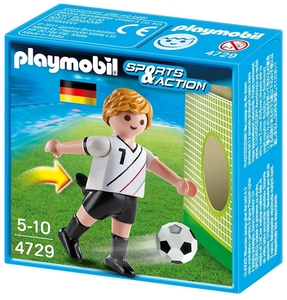 即決！新品 PLAYMOBIL プレイモービル 4729 サッカー ドイツ選手