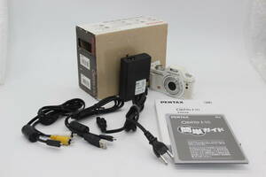 【返品保証】 【元箱付き】ペンタックス Pentax Digital I-10 ホワイト 5x バッテリー チャージャー付き コンパクトデジタルカメラ v645