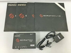 レーン RANE オーディオインターフェース serato SCRATCH LIVE 専用レコード付き ジャンク 2403LT242